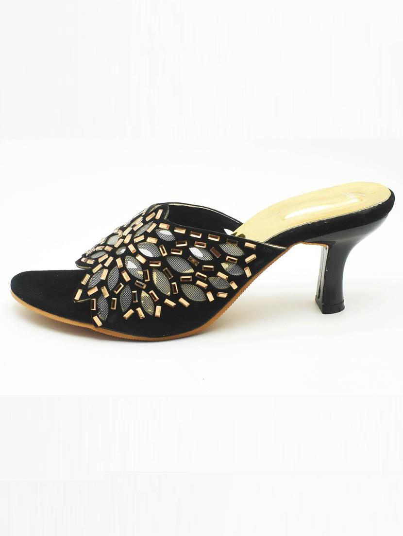 women embellished slip on sandal - 22029577 -  Standard Image - 1