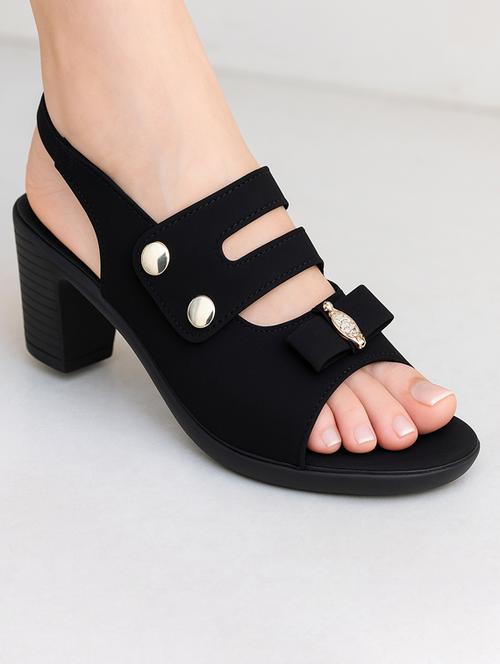women solid back strap sandal - 22029580 - Standard Image - 0