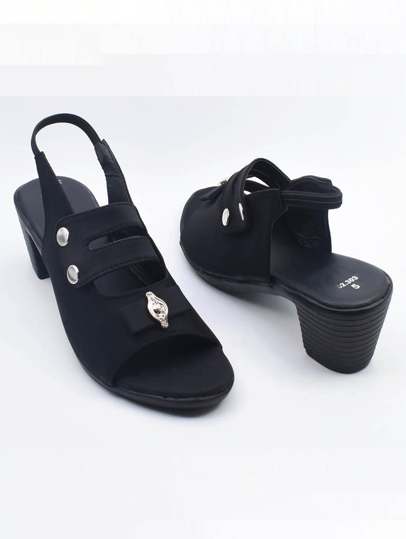women solid back strap sandal - 22029580 - Standard Image - 1