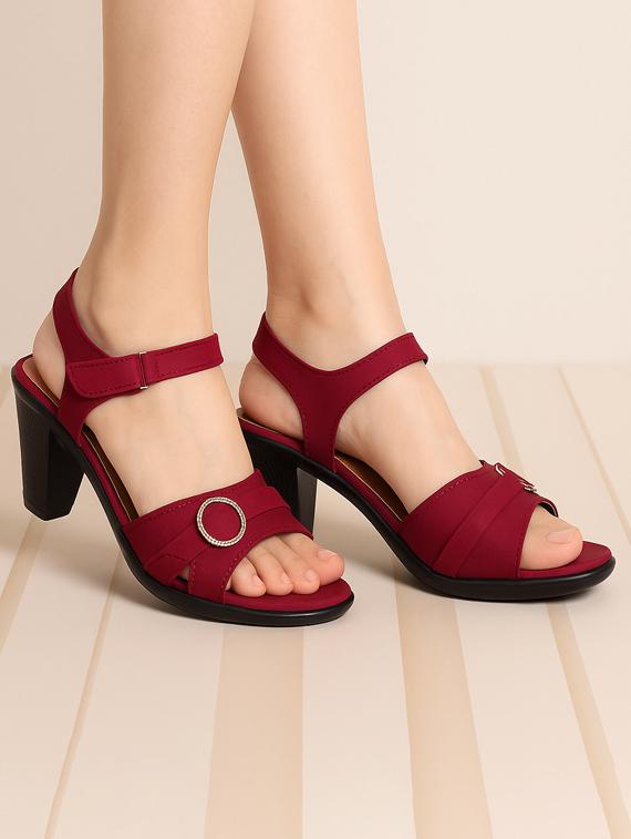 women solid back strap sandal - 22029583 -  Zoom Image - 0