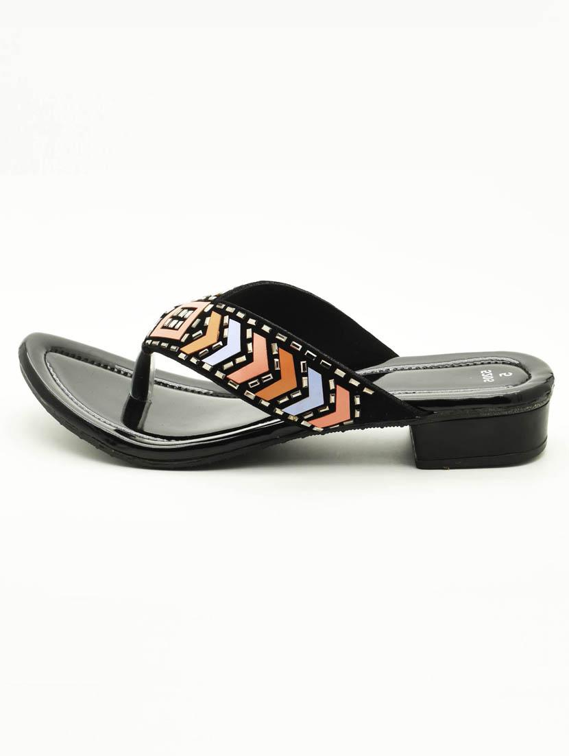 women embellished slip on sandal - 22029586 -  Standard Image - 1