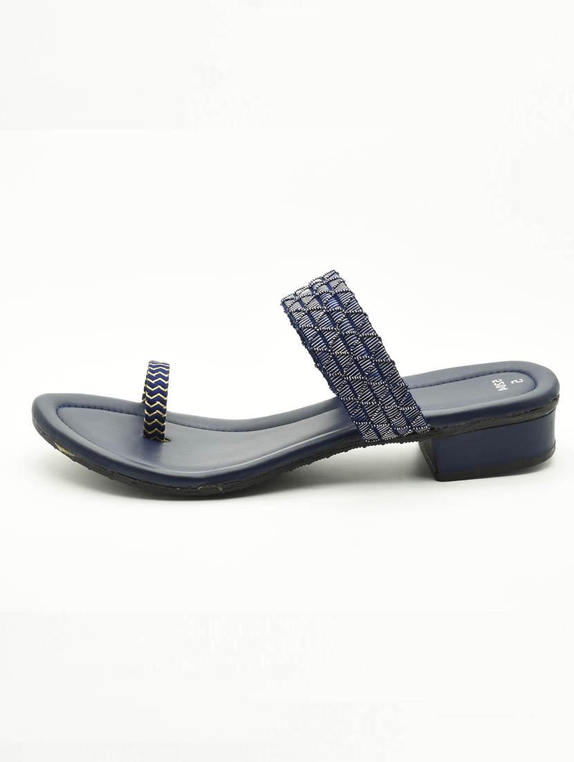 women embellished slip on one toe sandal - 22029588 -  Standard Image - 1