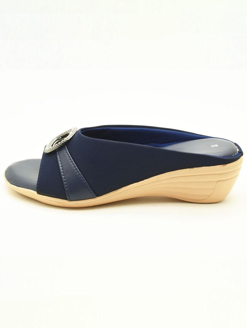 women solid slip on wedges - 22029619 -  Standard Image - 1