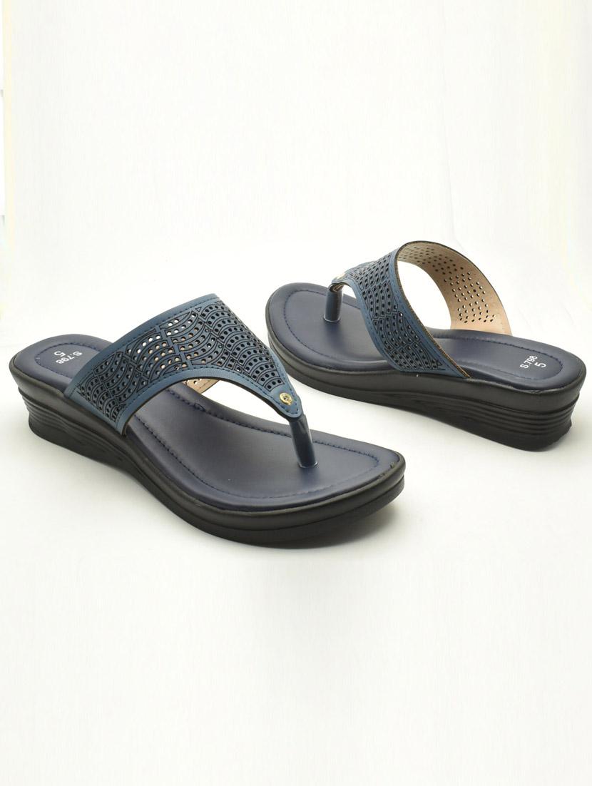 women solid slip on wedges - 22029627 -  Standard Image - 1