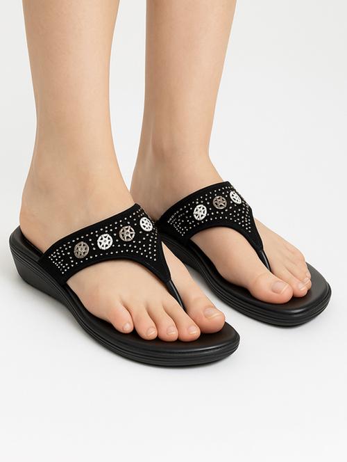 women solid slip on wedges - 22029628 -  Standard Image - 0