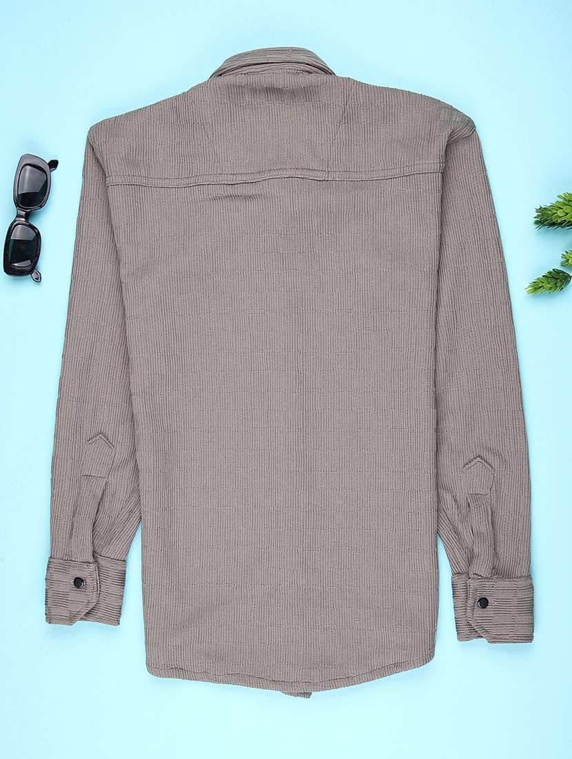 boys placement print long sleeve casual shirt - 22029725 -  Standard Image - 1