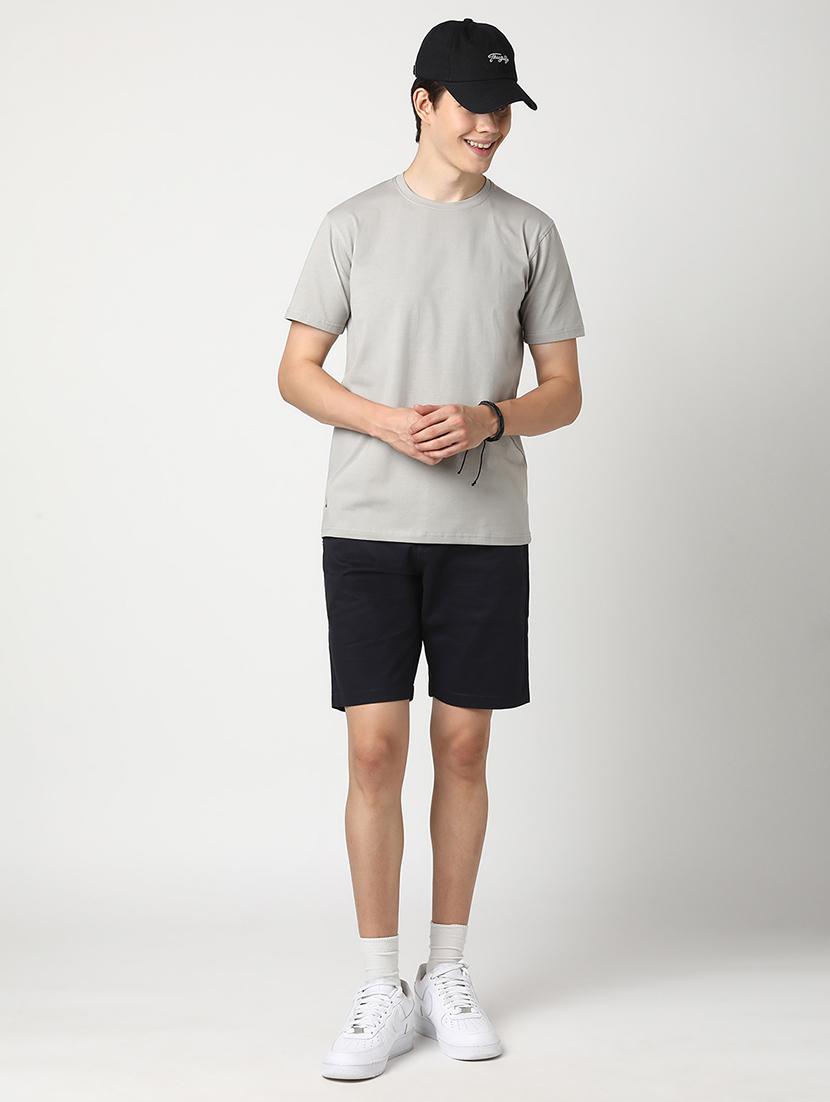 men solid short sleeve regular fit t-shirt - 22029970 - Standard Image - 4