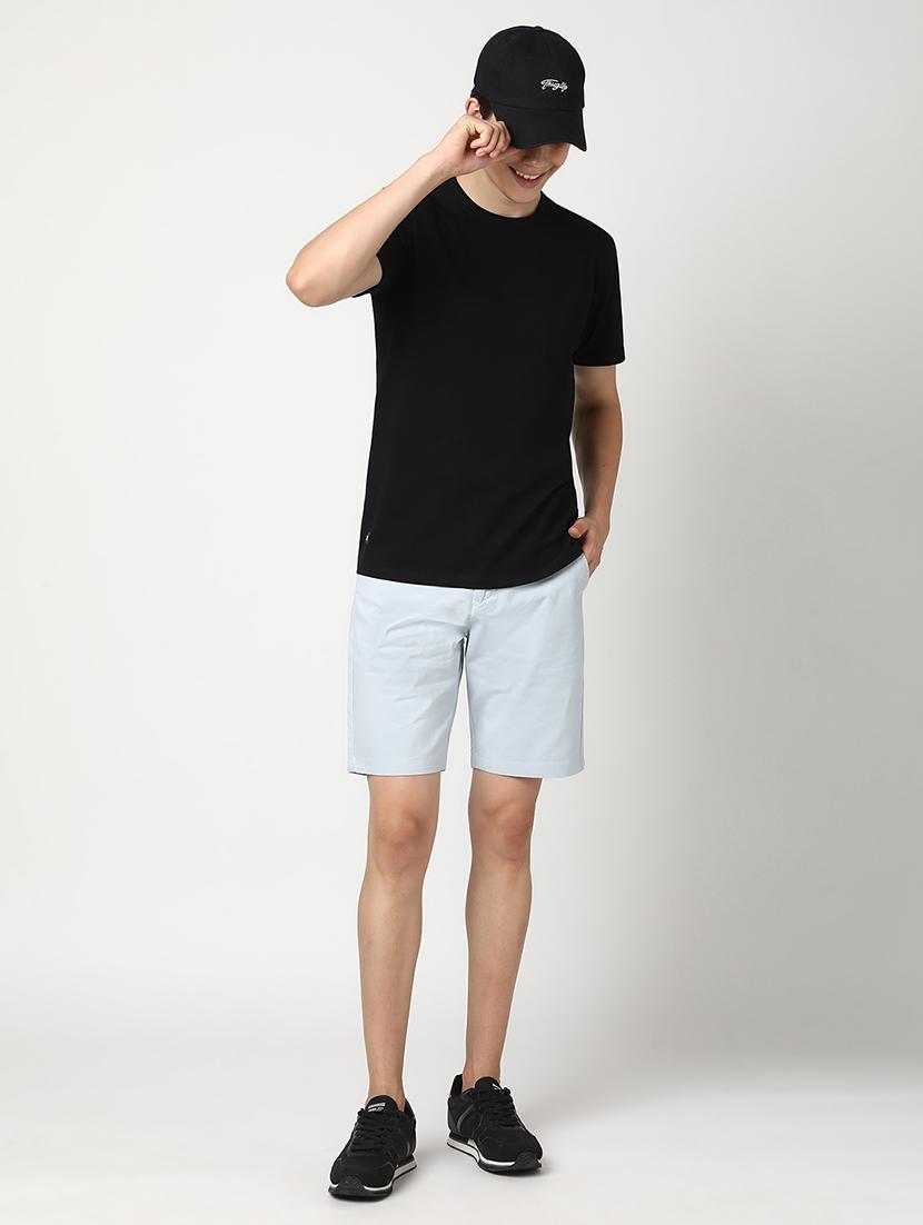 men solid short sleeve regular fit t-shirt - 22029975 - Standard Image - 4