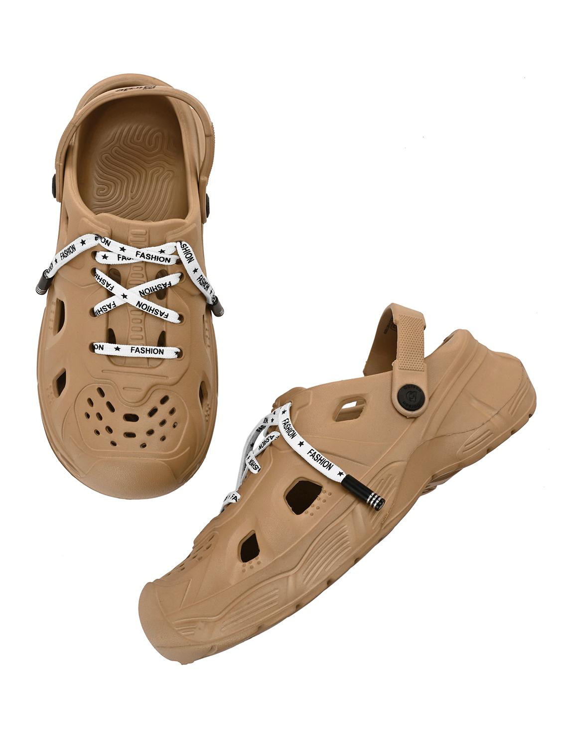 women brown slip on clogs - 22029978 -  Standard Image - 1