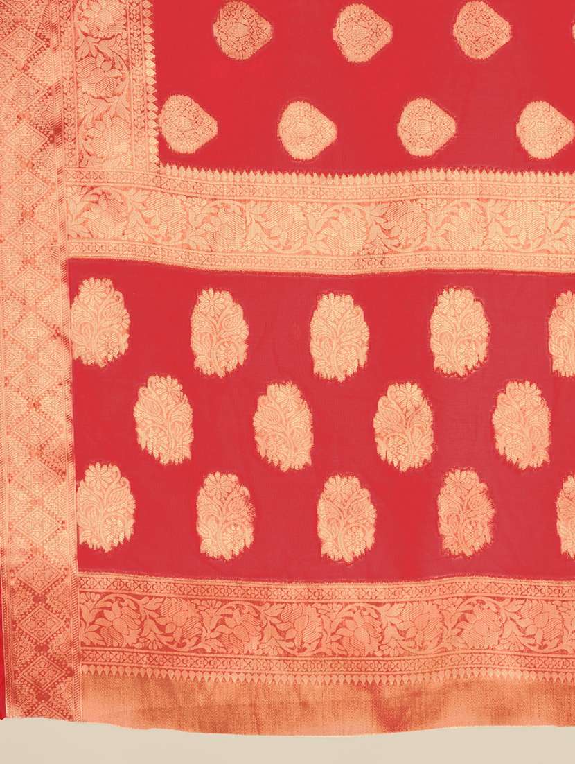 women self design banarasi saree with blouse - 22030012 -  Standard Image - 4