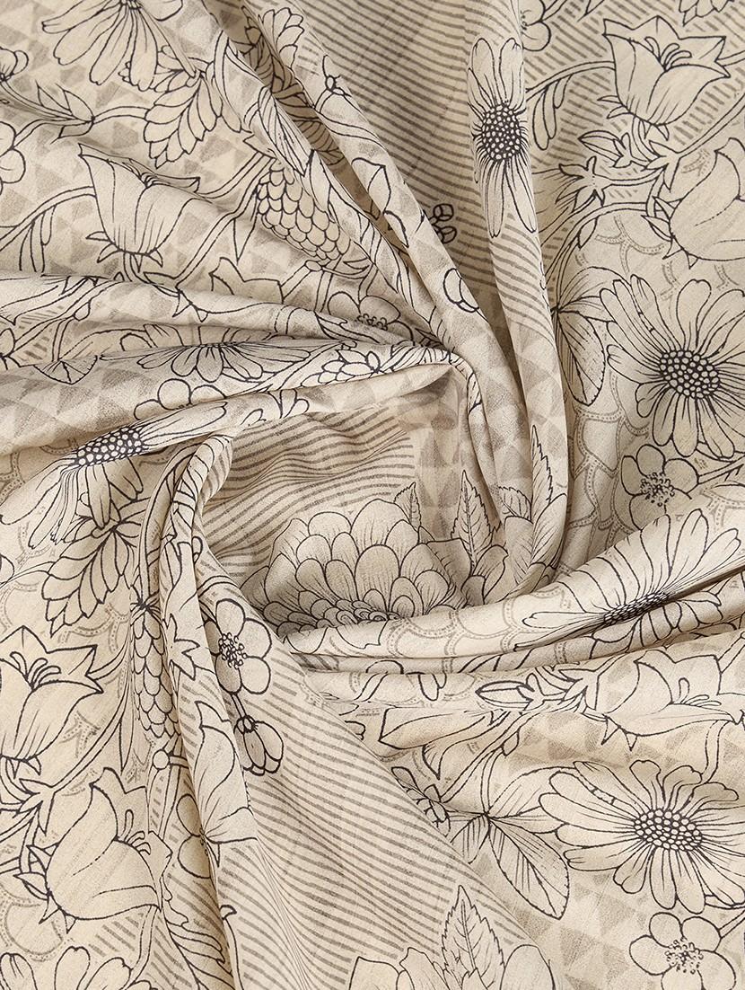 women floral printed bordered saree with blouse - 22030020 - Standard Image - 4
