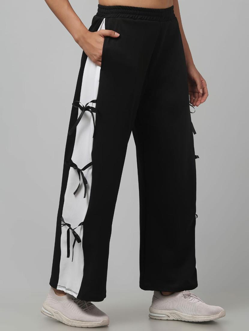 women tapered high rise track pant - 22030068 - Standard Image - 1