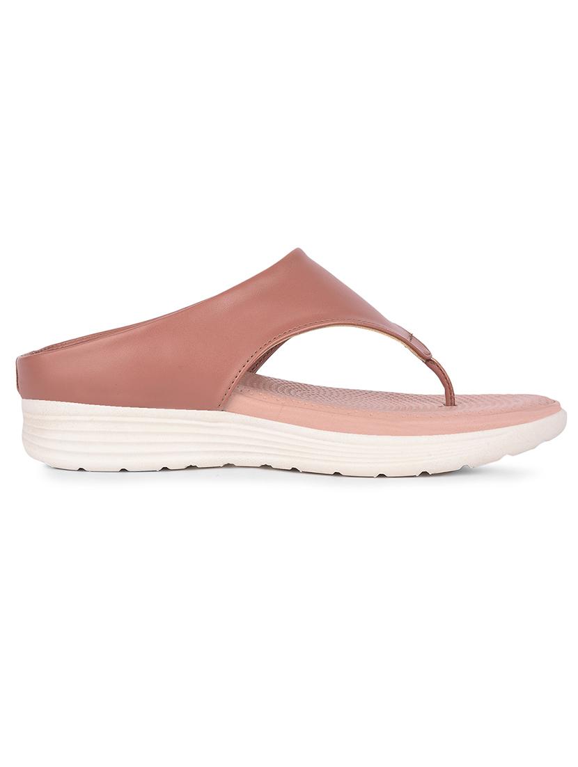 women solid slip on flip flop - 22030082 - Standard Image - 1