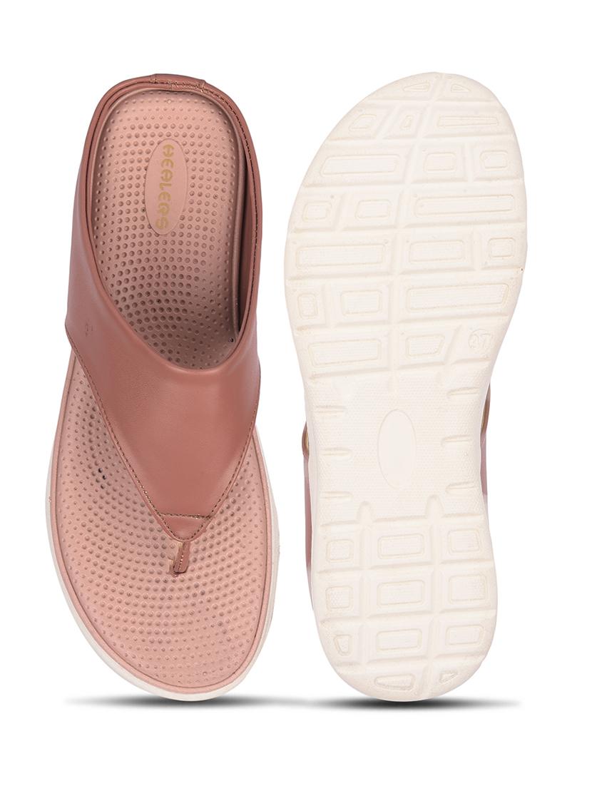 women solid slip on flip flop - 22030082 - Standard Image - 4
