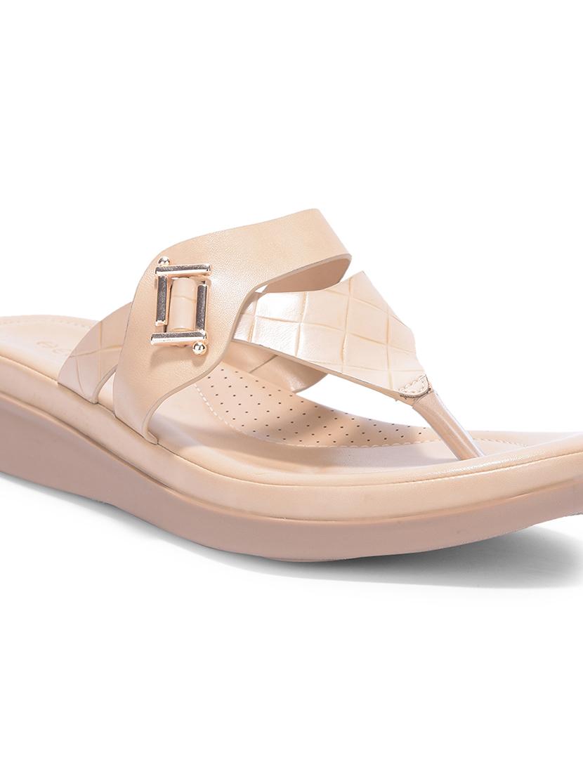 women solid slip on wedges - 22030089 - Standard Image - 1