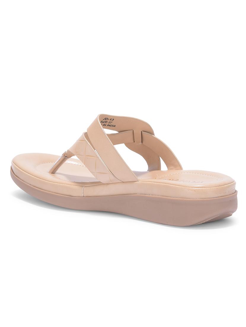 women solid slip on wedges - 22030089 - Standard Image - 4