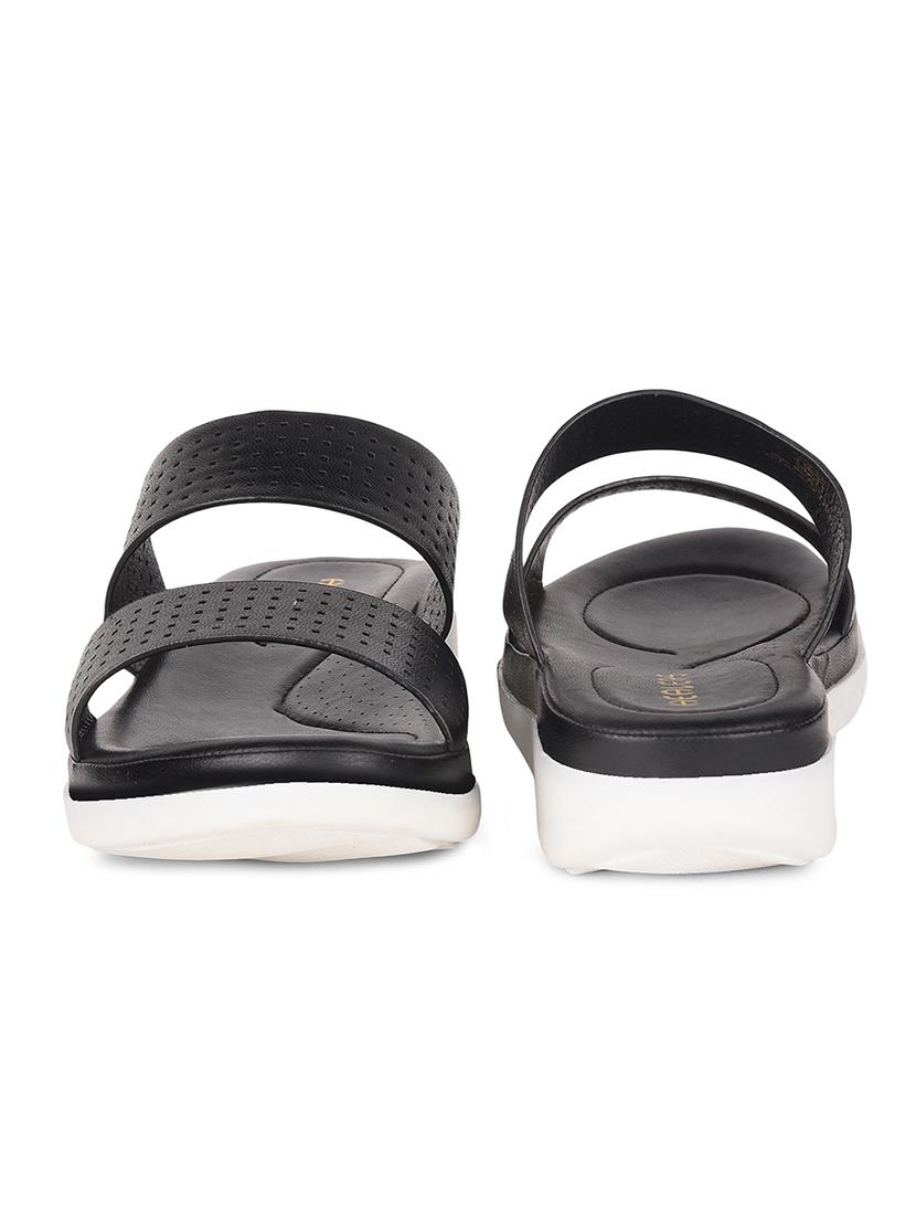 women solid slip on wedges - 22030091 - Standard Image - 4