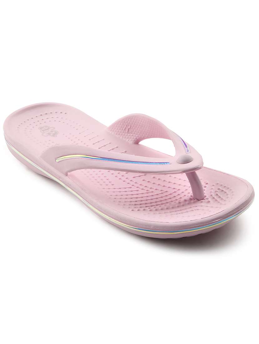 women solid slip on flip flop - 22030102 -  Standard Image - 1