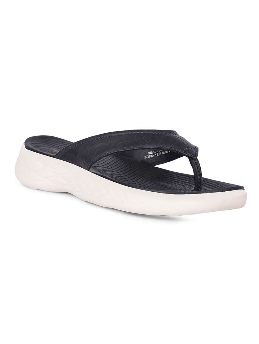 women solid slip on flip flop - 22030114 -  Standard Image - 1