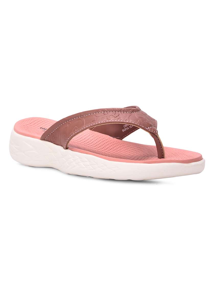 women solid slip on flip flop - 22030115 -  Standard Image - 1