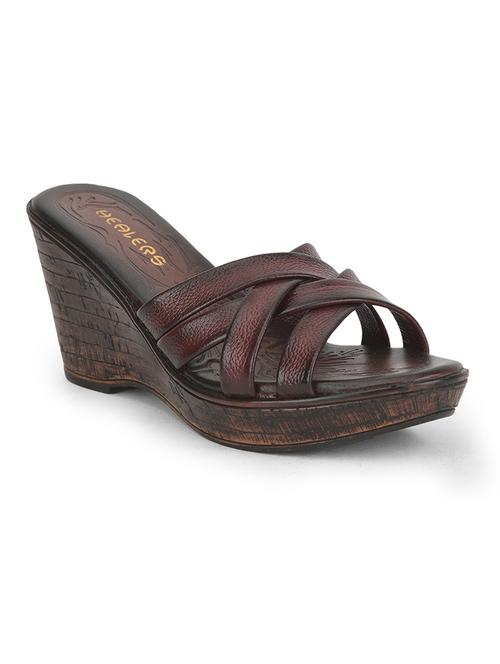 women solid slip on wedges - 22030144 -  Standard Image - 0