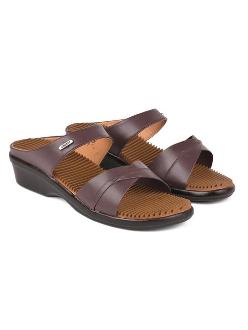 women solid slip on wedge - 22030151 - Standard Image - 0