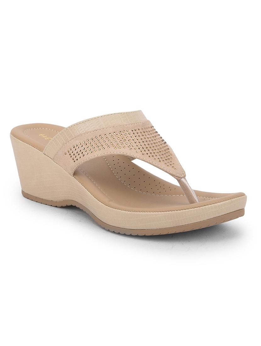 women solid slip on wedges - 22030158 - Zoom Image - 0