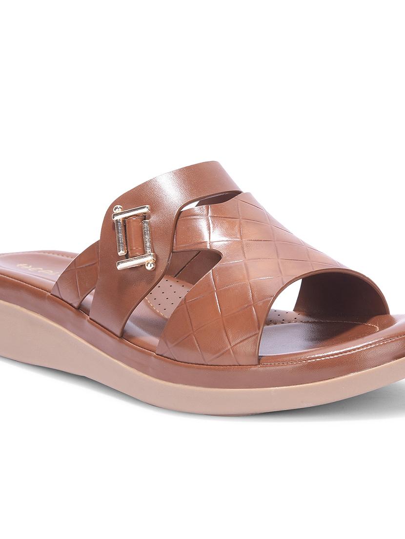 women solid slip on wedges - 22030160 - Standard Image - 4