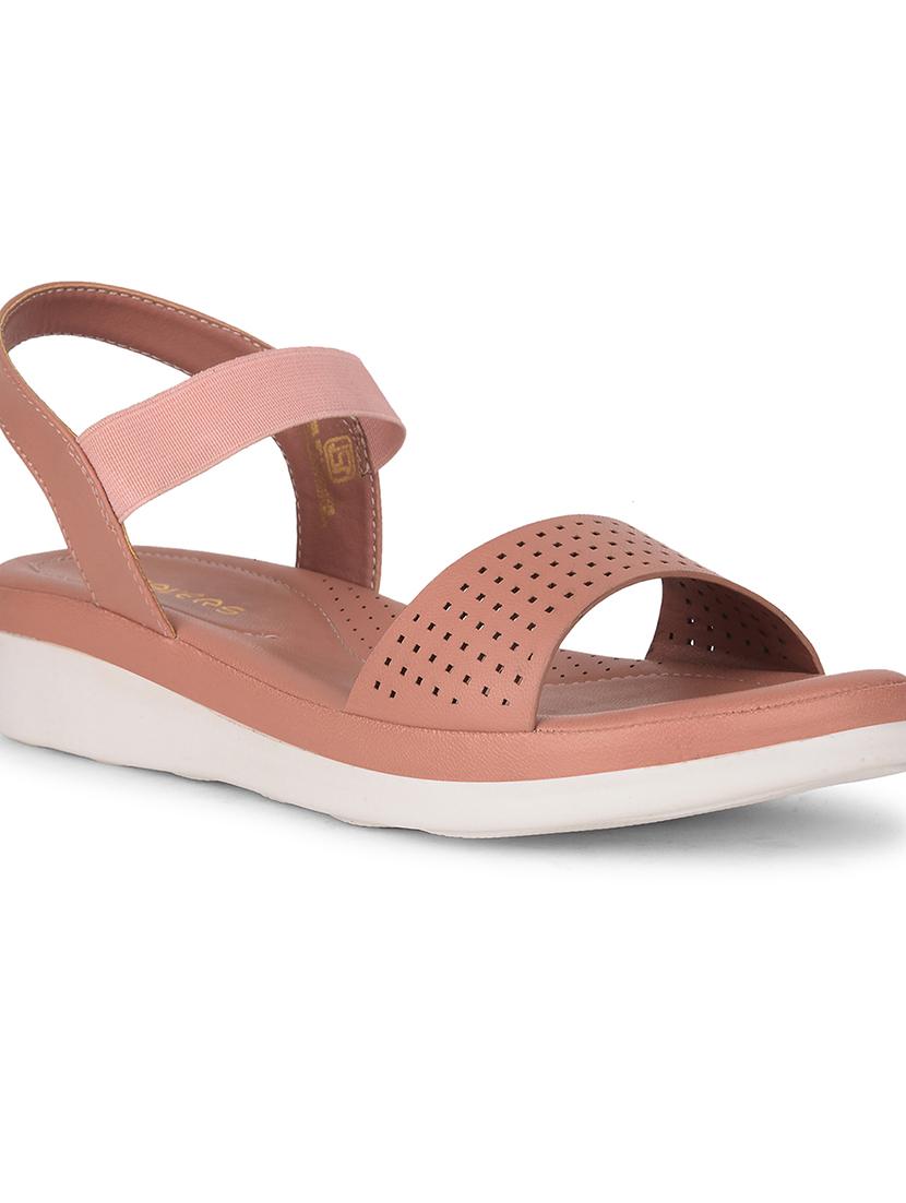 women solid back strap wedges - 22030166 -  Standard Image - 1