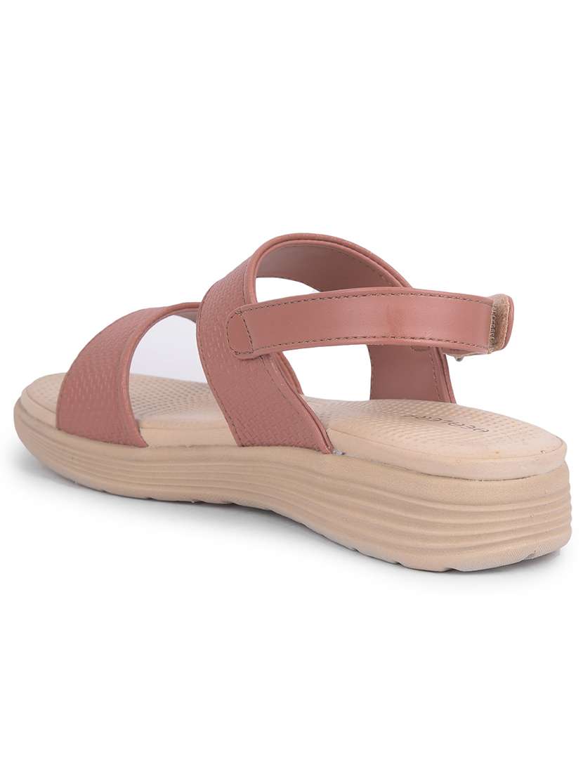 women solid back strap wedges - 22030185 -  Standard Image - 4