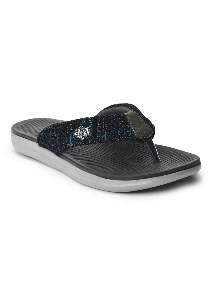 men solid slip on flip flop - 22030197 -  Standard Image - 1