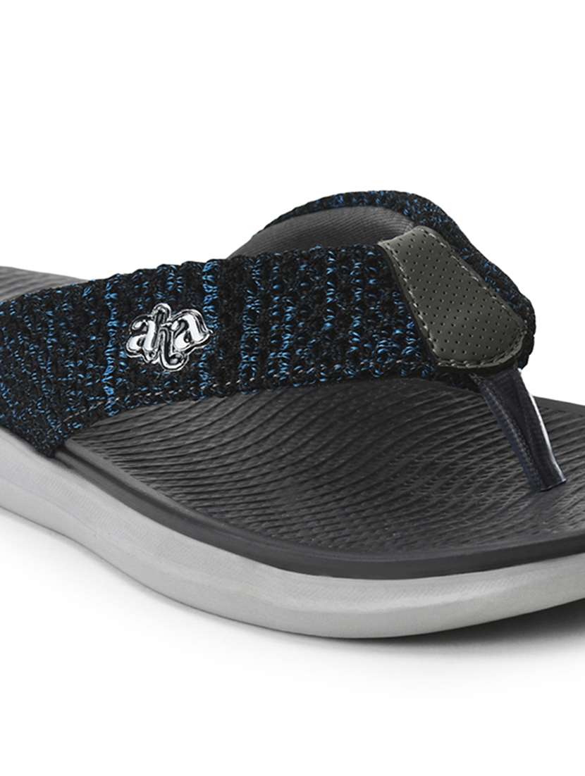 men solid slip on flip flop - 22030197 -  Standard Image - 4