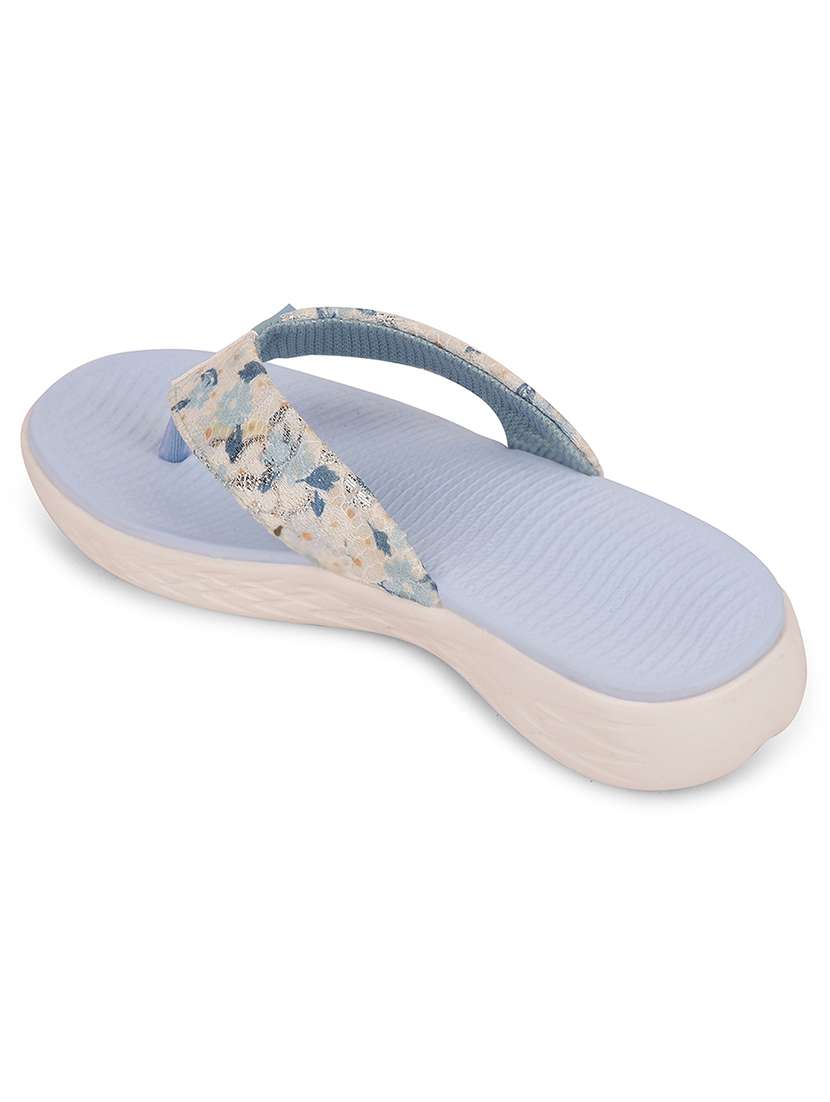 women printed slip on flip flop - 22030198 -  Standard Image - 1