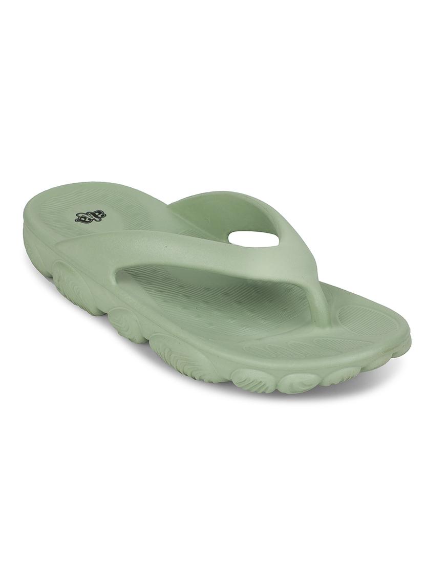 green eva round toe flip flops - 22030201 - Zoom Image - 0