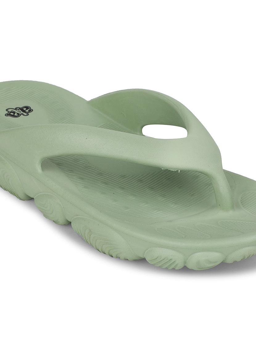 green eva round toe flip flops - 22030201 - Standard Image - 4