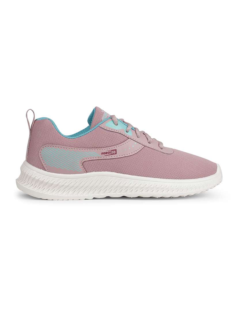 women pink solid sports shoe - 22030217 -  Standard Image - 1