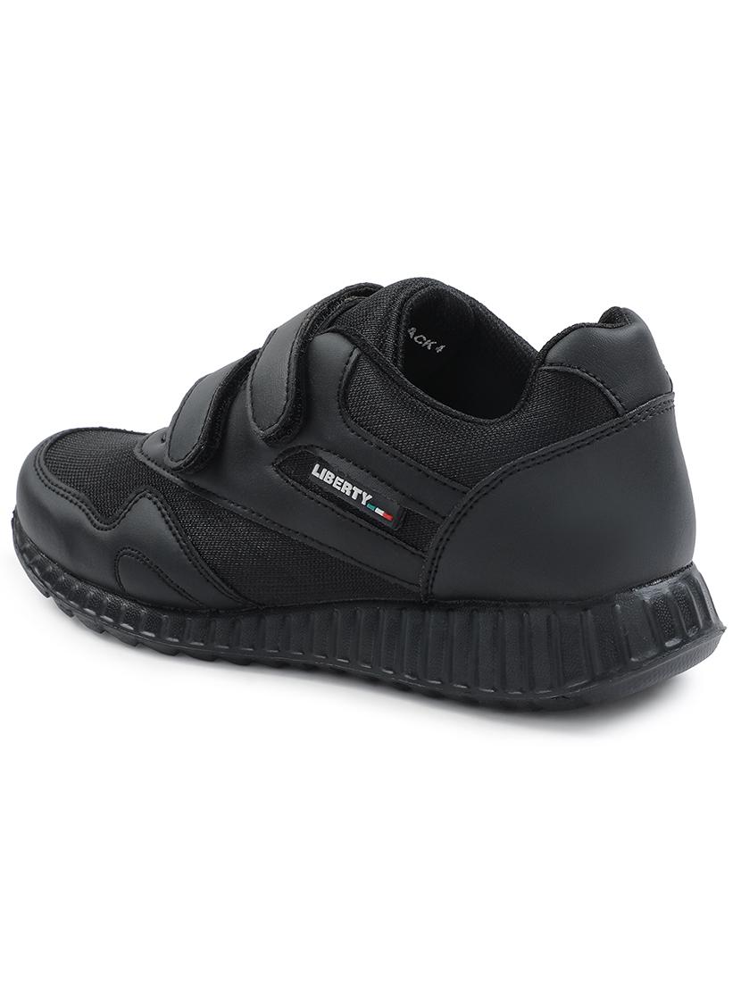 kids solid velcro unfiorm shoes - 22030238 - Standard Image - 4