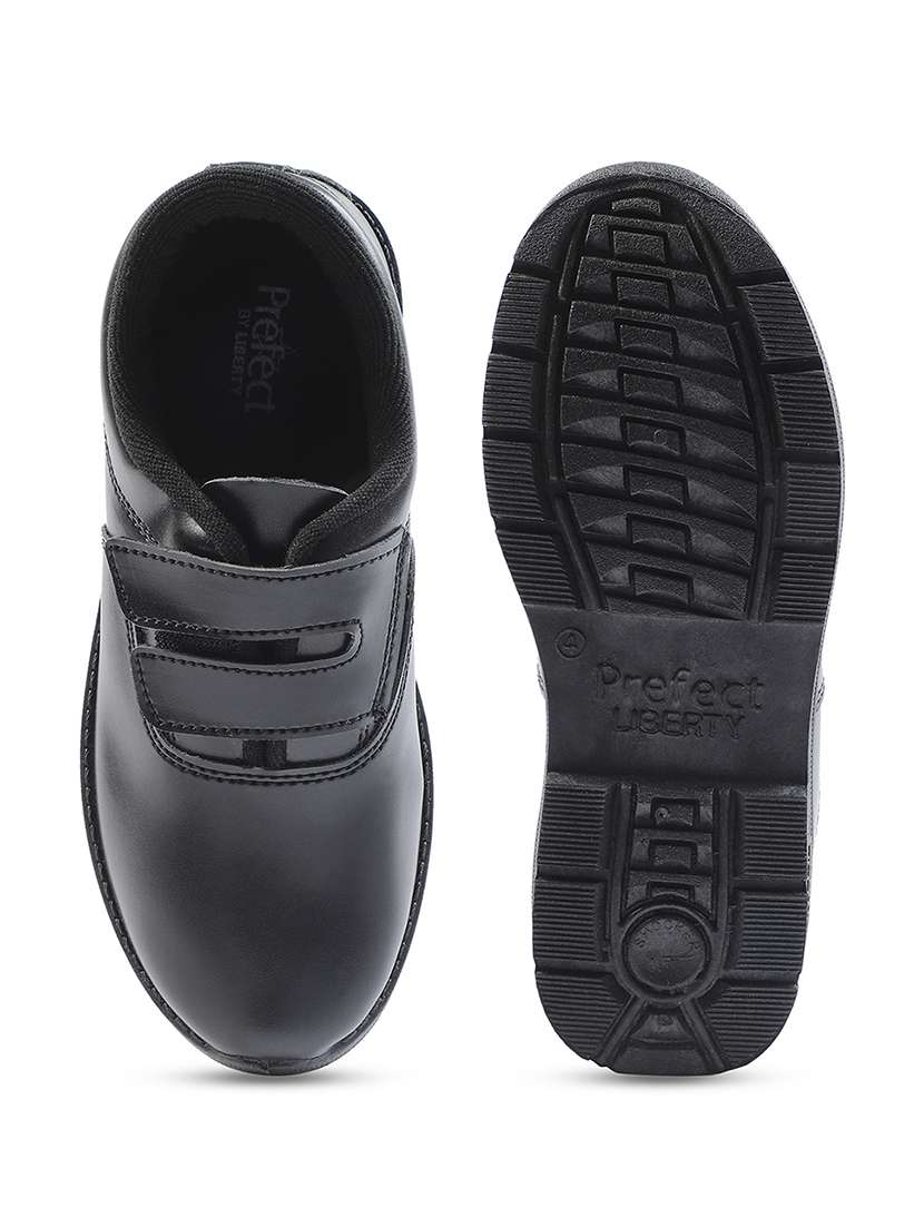 boys solid velcro uniform shoes - 22030254 -  Standard Image - 4
