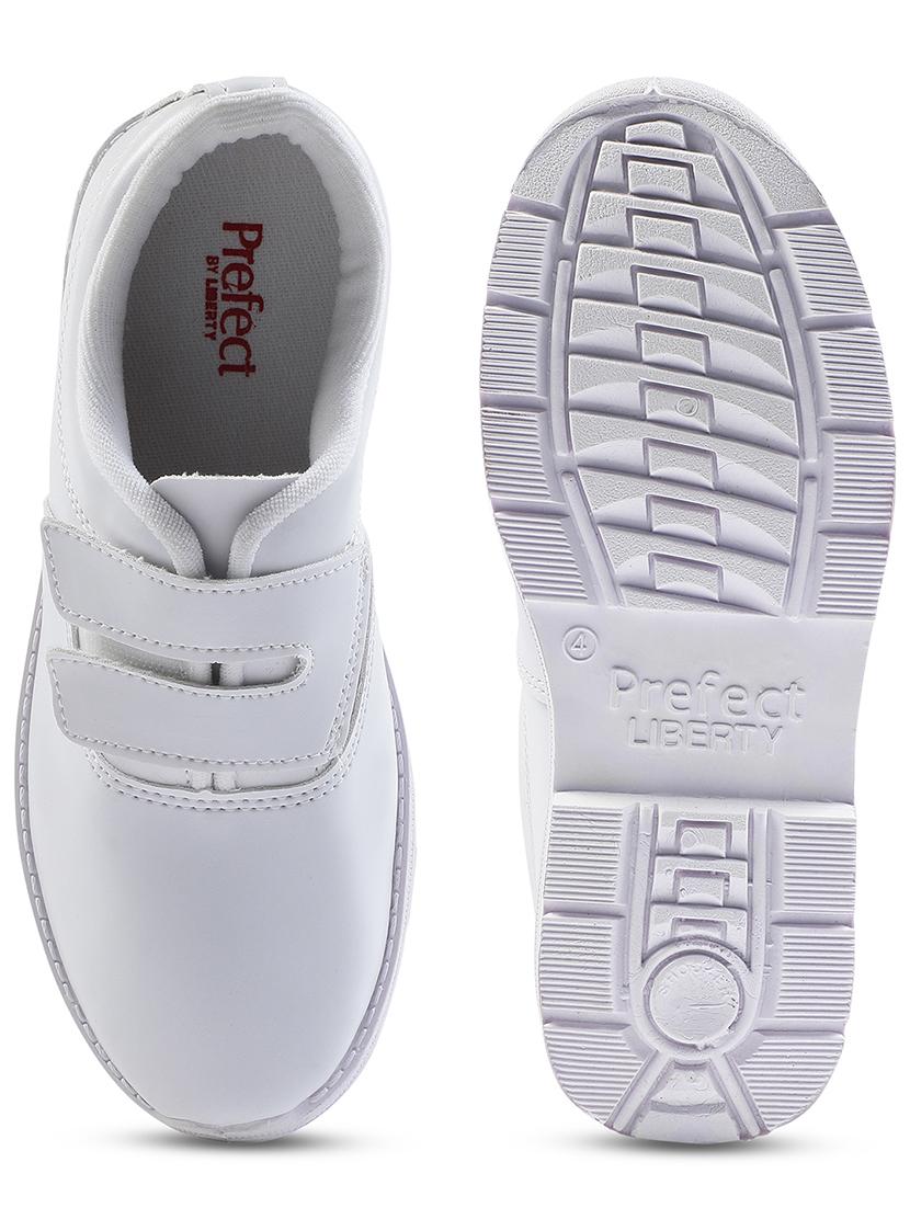 kids solid velcro unfiorm shoes - 22030256 - Standard Image - 4