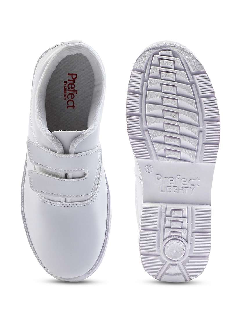 boys solid velcro uniform shoes - 22030258 -  Standard Image - 4