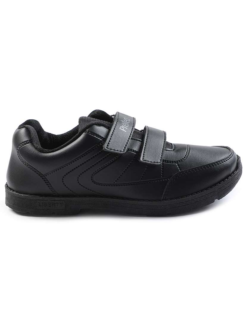 kids solid velcro unfiorm shoes - 22030259 -  Standard Image - 1