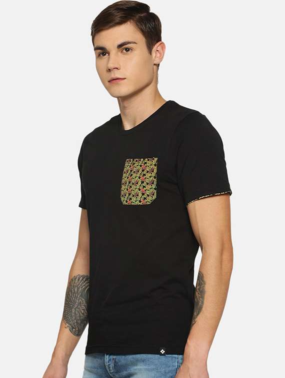 men pack of 3 printed short sleeve t-shirt - 22030282 -  Standard Image - 1