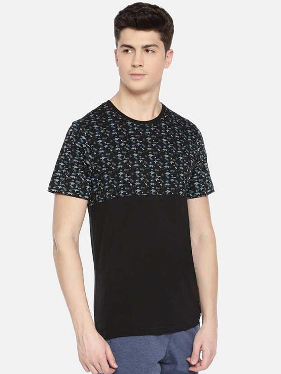 men pack of 2 printed short sleeve t-shirt - 22030290 -  Standard Image - 1