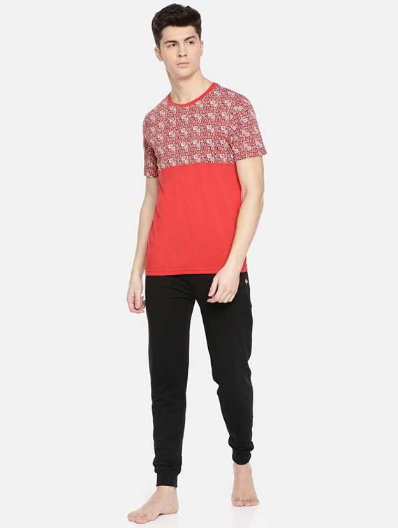 men pack of 2 printed short sleeve t-shirt - 22030292 - Standard Image - 4