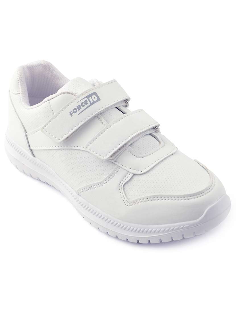 kids solid velcro shoes - 22030321 -  Standard Image - 1