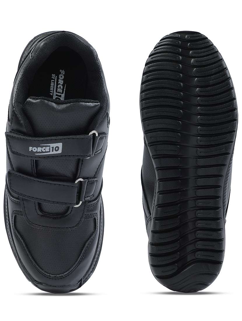 kids solid velcro shoes - 22030322 -  Standard Image - 4