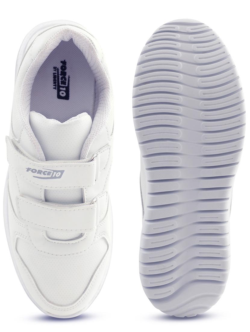 kids solid velcro shoes - 22030325 - Standard Image - 4