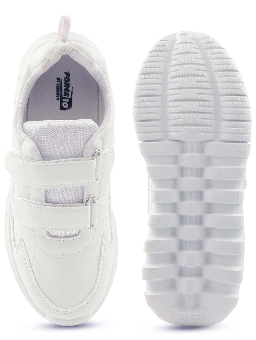 kids solid velcro shoes - 22030353 - Standard Image - 4