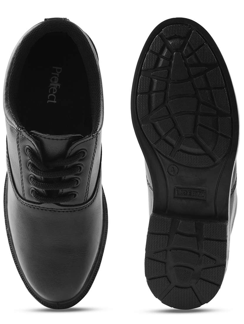 kids solid lace up unfiorm shoes - 22030356 - Standard Image - 4