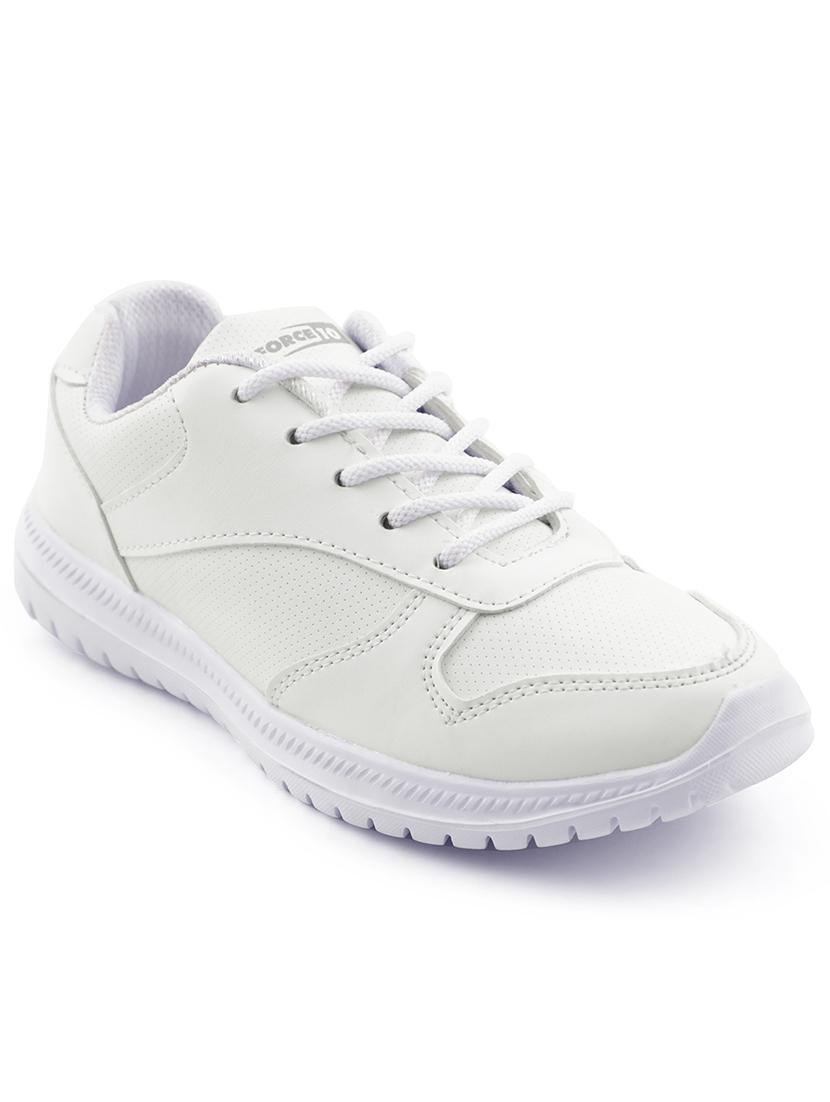 kids solid lace up uniform shoes - 22030369 -  Standard Image - 1